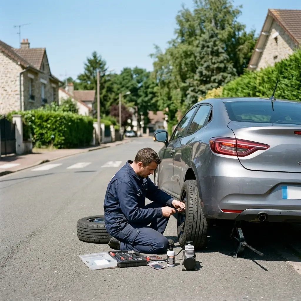 Dépannage crevaison Noisy-le-Roi (78590)