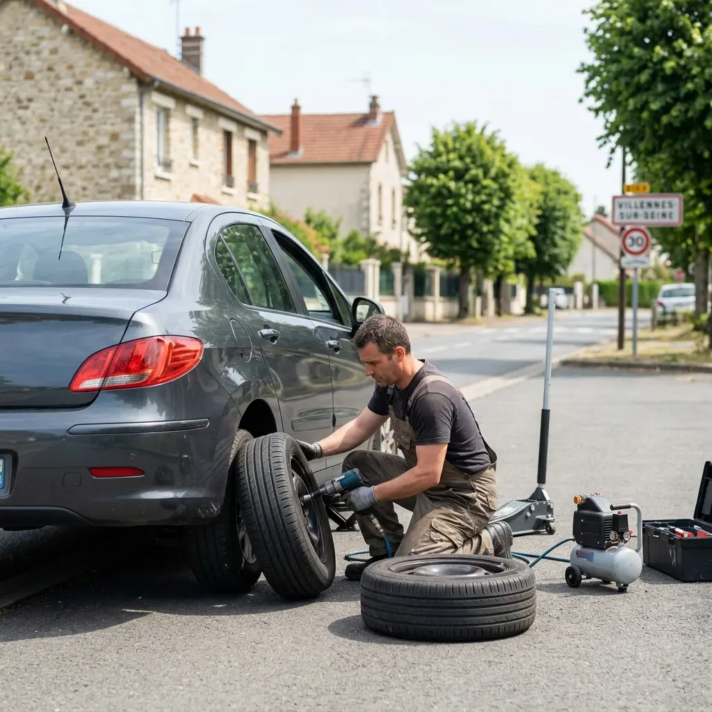 Pourquoi nous choisir à Villennes-sur-Seine pour votre crevaison ?