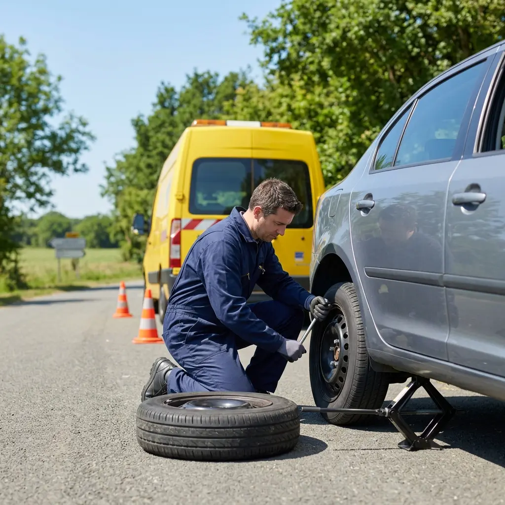 Diagnostic et réparation de votre pneumatique