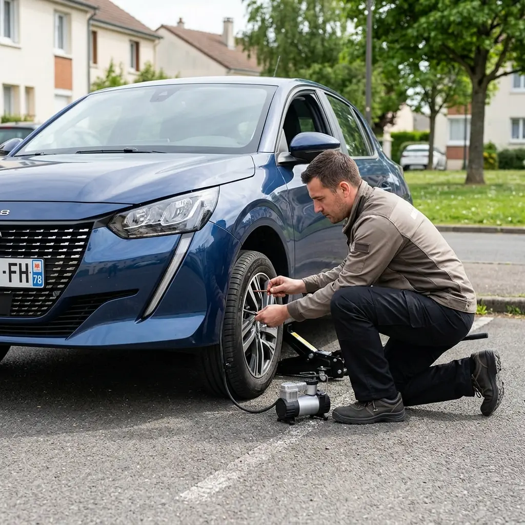 Comment réagir correctement lors d'une crevaison