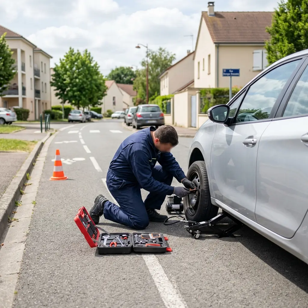 Comment se déroule l'intervention à Évry-Courcouronnes ?