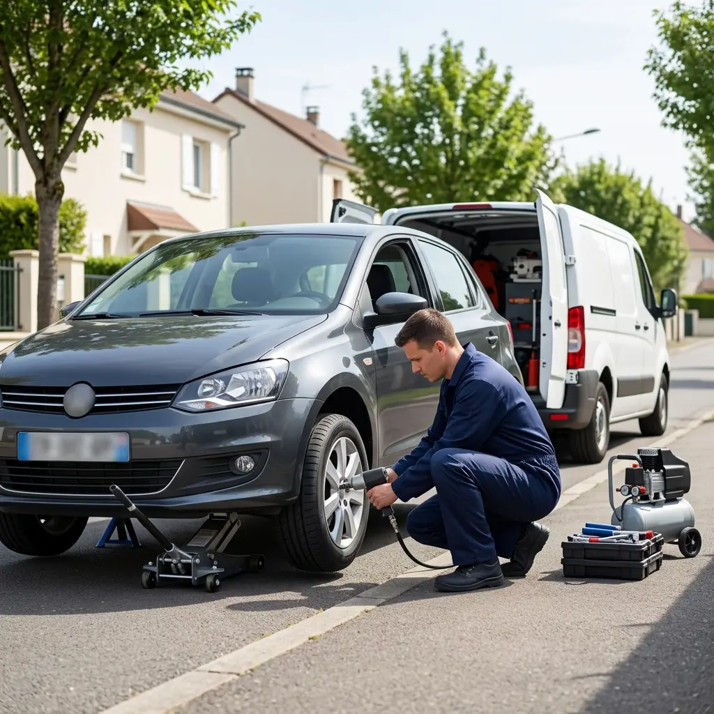 Notre approche technique pour votre pneu à plat