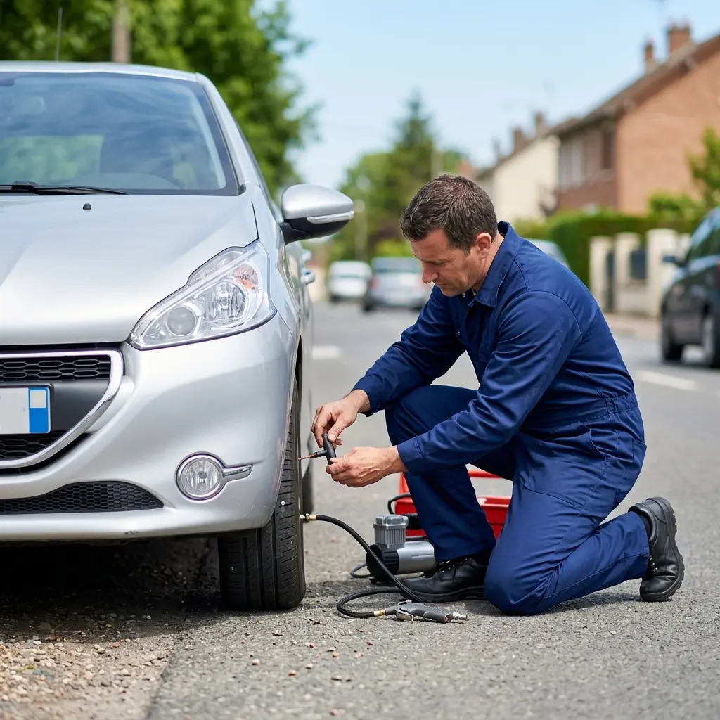 Une approche technique pour un remplacement de pneu sécurisé