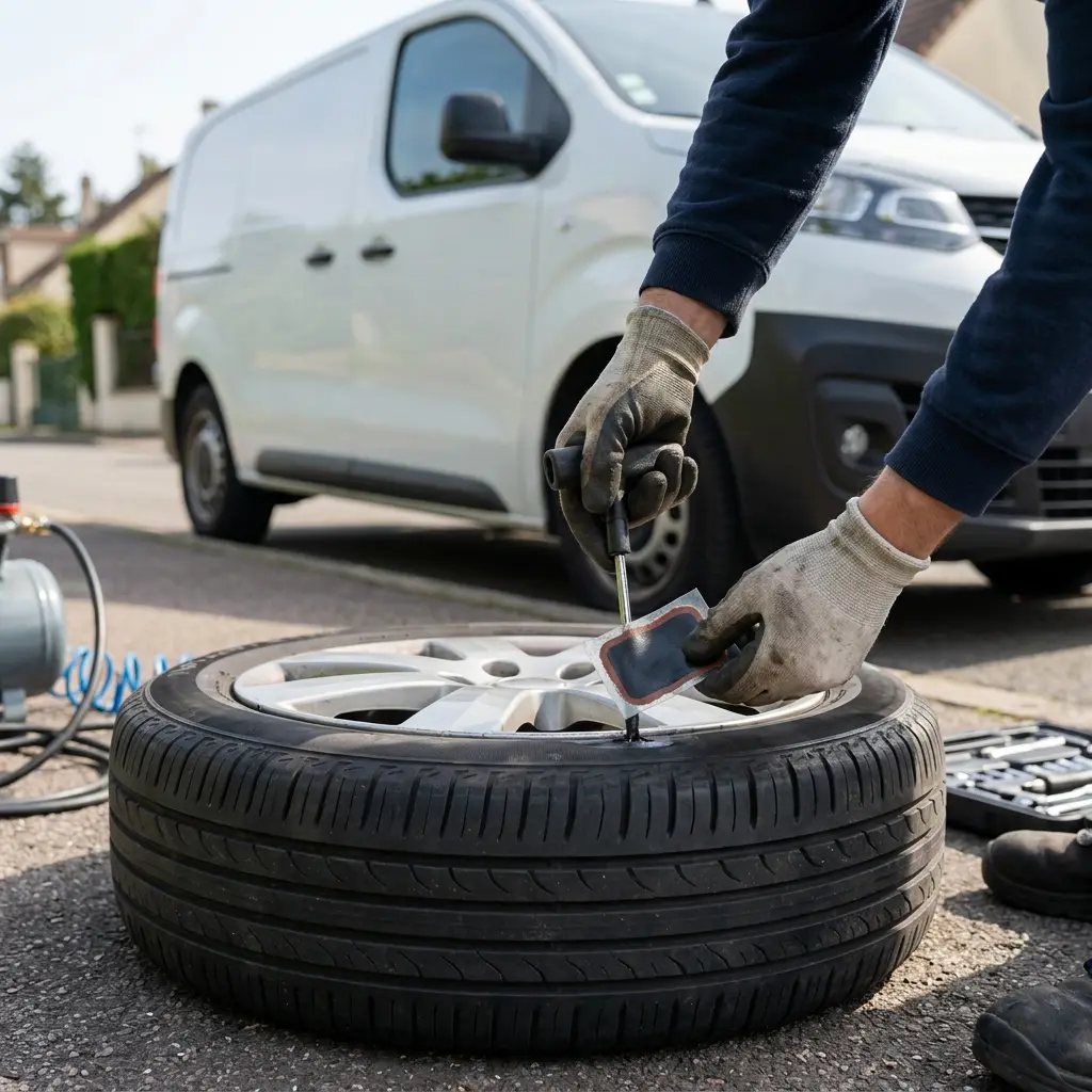 Conseils pratiques en cas de crevaison à Bièvres