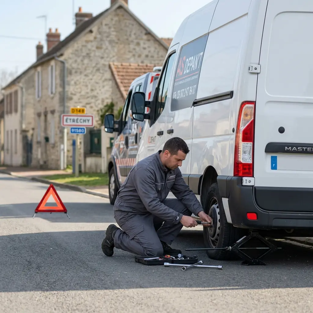 Comment réagir correctement face à un pneu dégonflé