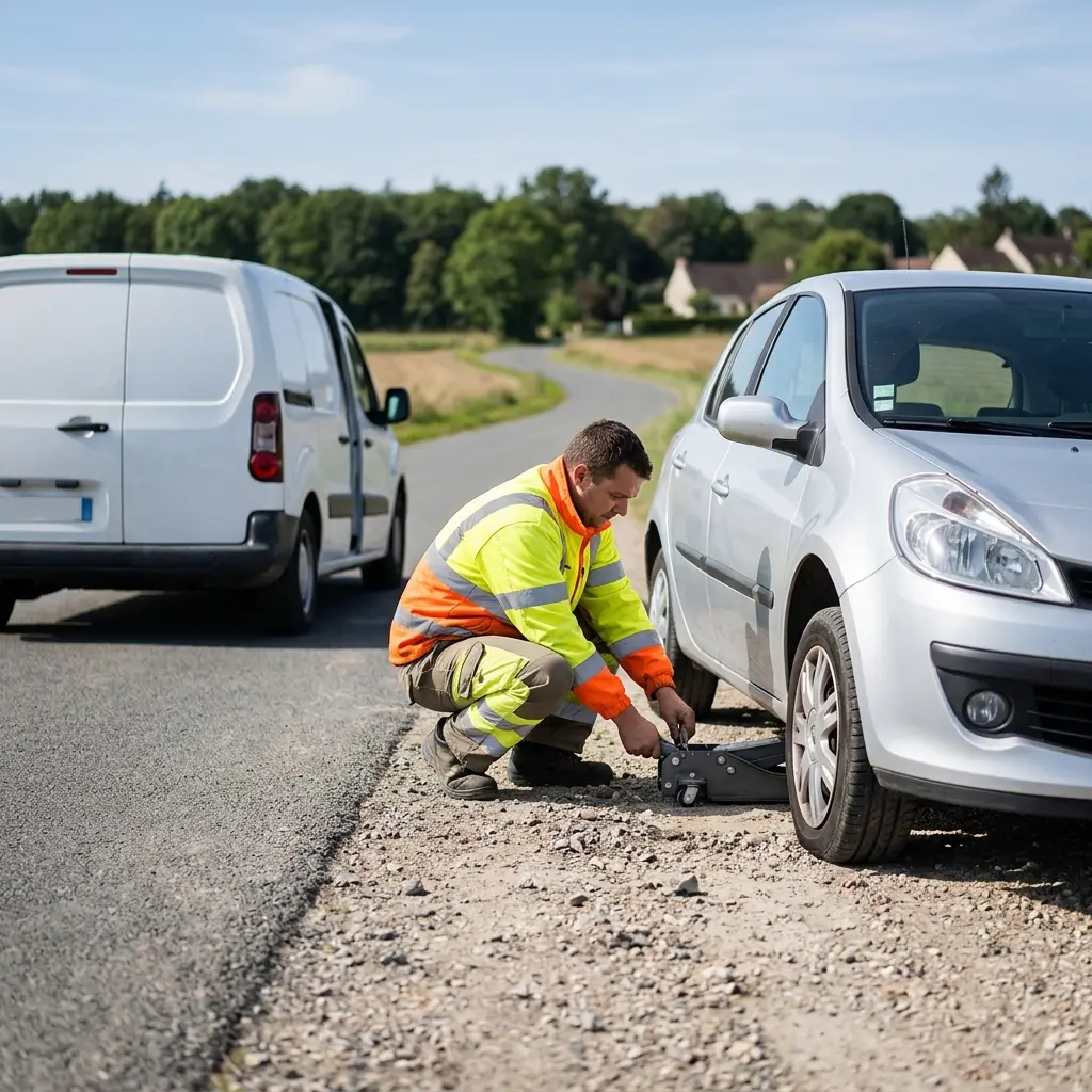 Adopter les bons gestes en cas de pneu à plat