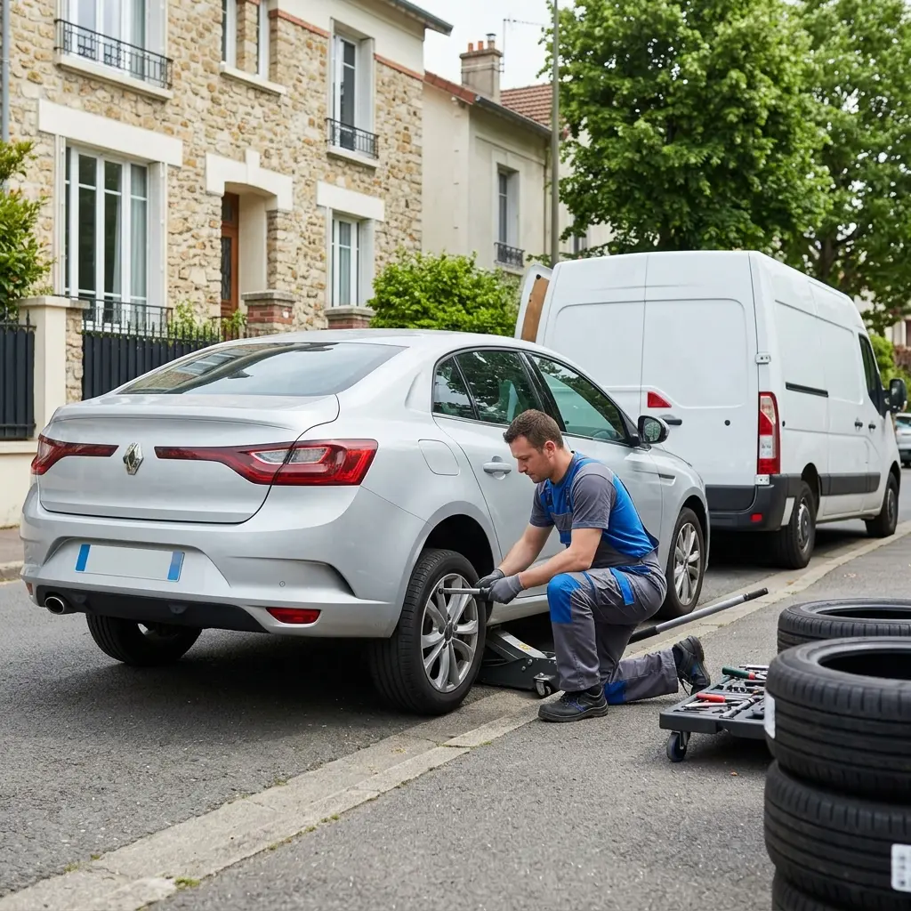 Dépannage crevaison Clamart (92140)