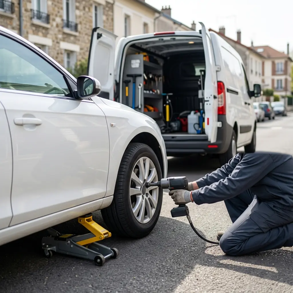 Notre approche pour un dépannage de pneu efficace