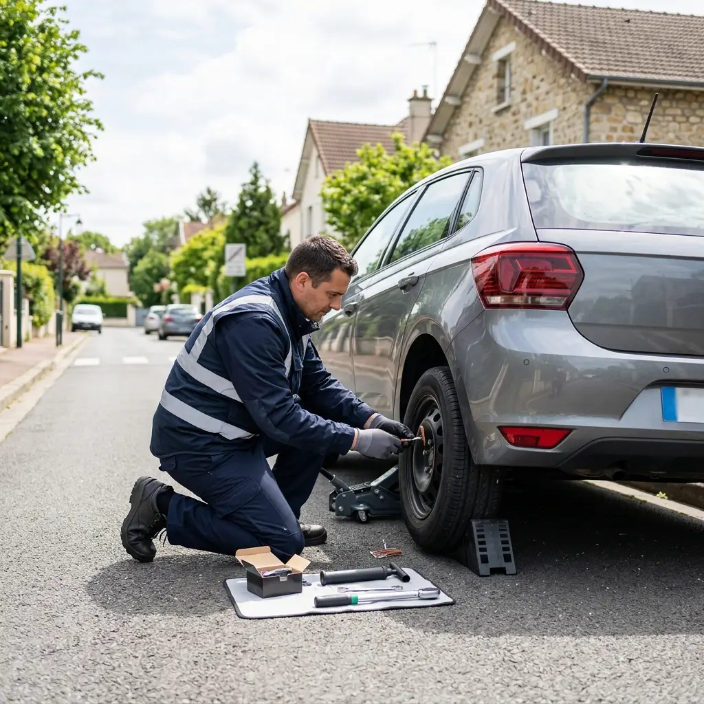 Une approche technique pour un dépannage pneus optimal