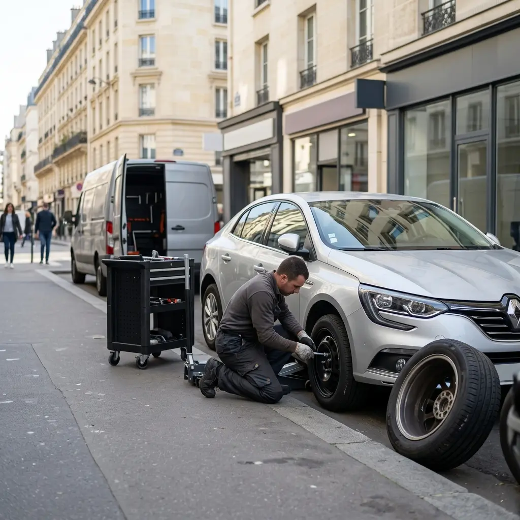 Une approche technique pour un dépannage crevaison optimal