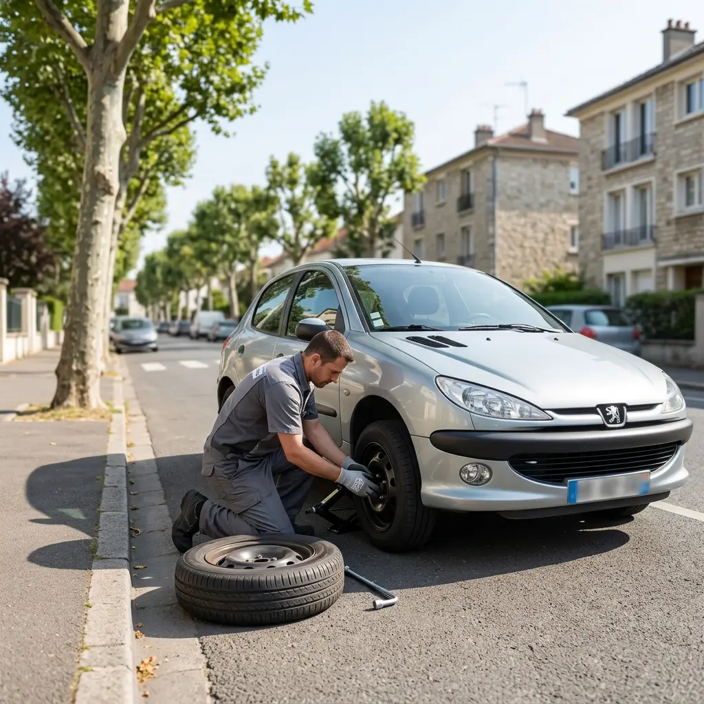 Une approche technique pour un remplacement de roue sécurisé