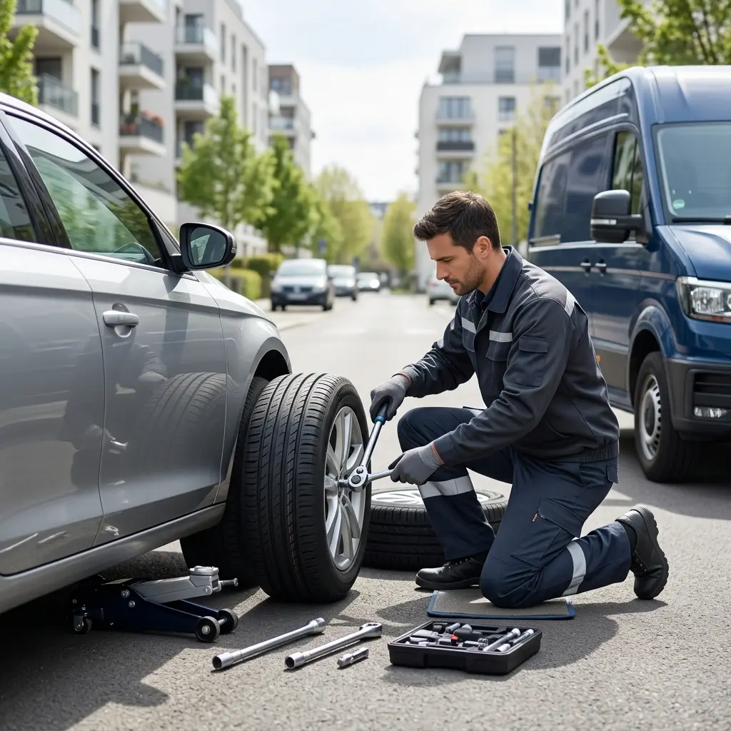 Dépannage crevaison Courbevoie (92400)