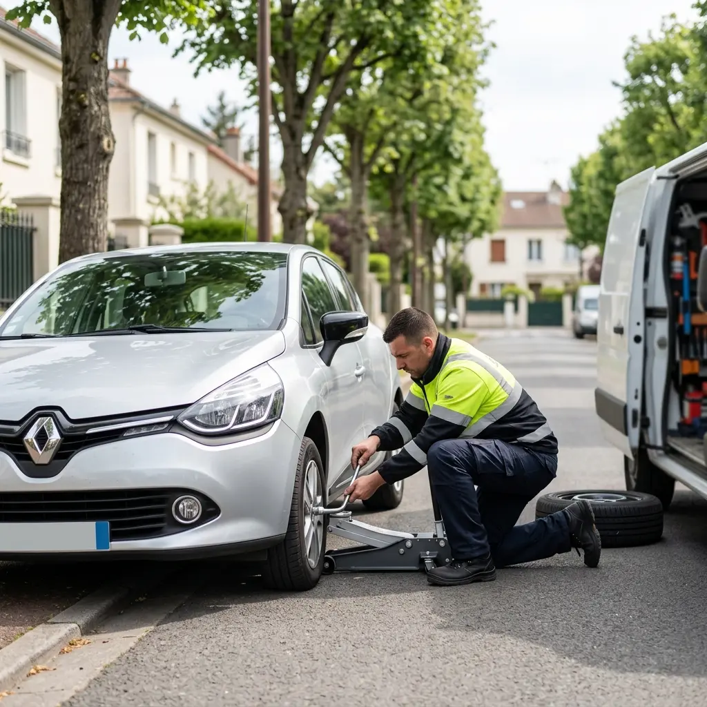 Gestes de sécurité en cas de crevaison