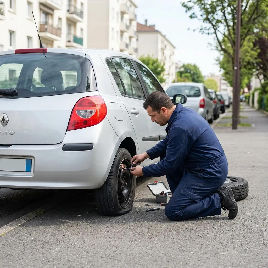 Dépannage crevaison Asnières-sur-Seine (92600)
