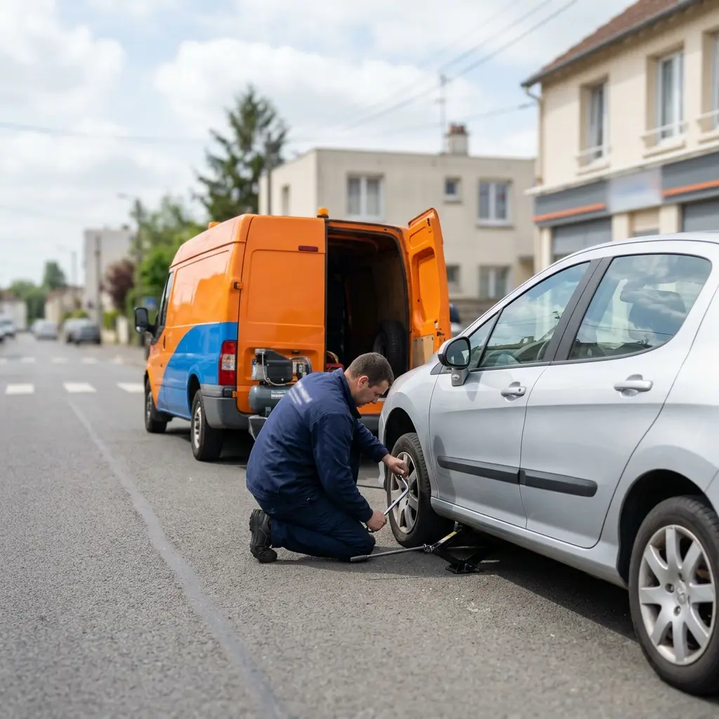 Dépannage crevaison Bobigny (93000)