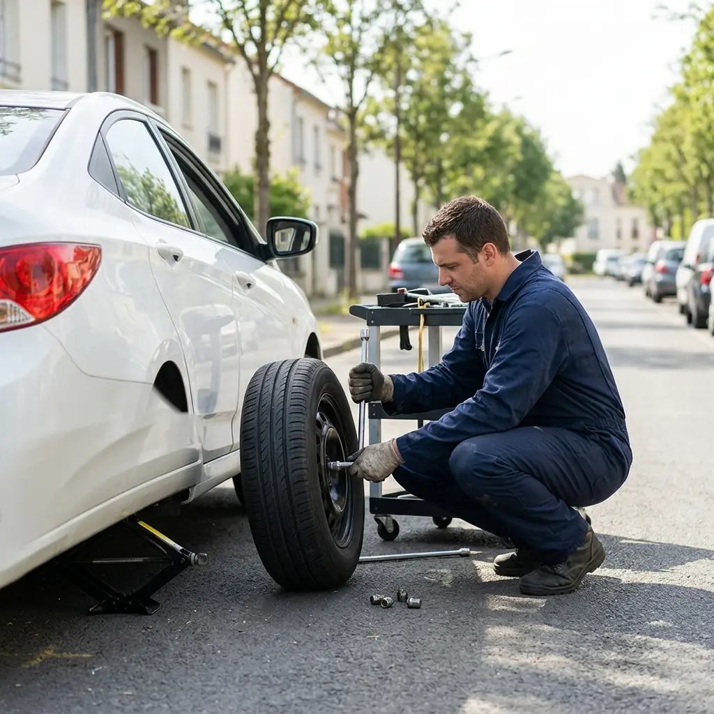 Un service de dépannage fiable et rapide pour vos pneus
