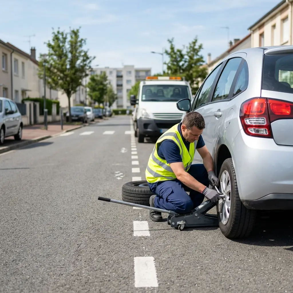 Une approche technique pour un remplacement de pneu sécurisé
