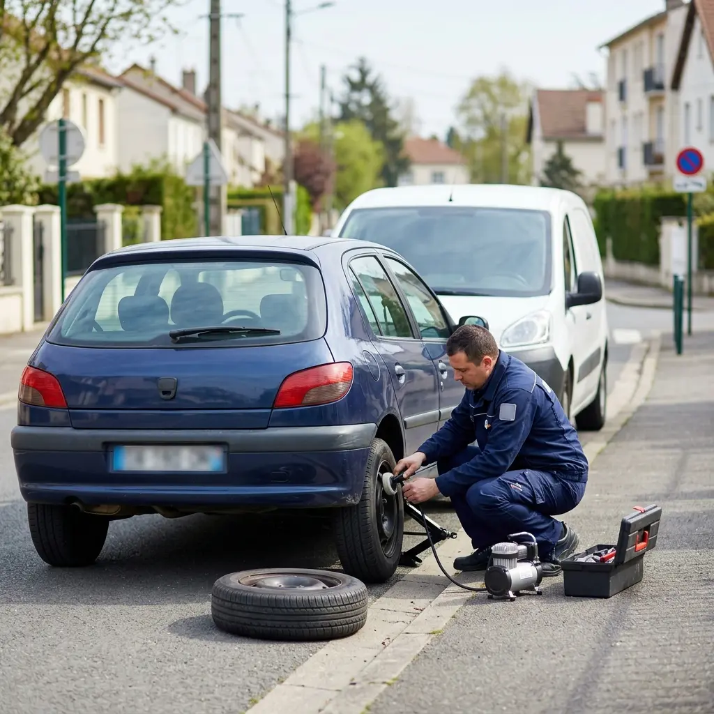 Les bons gestes à adopter en cas de crevaison
