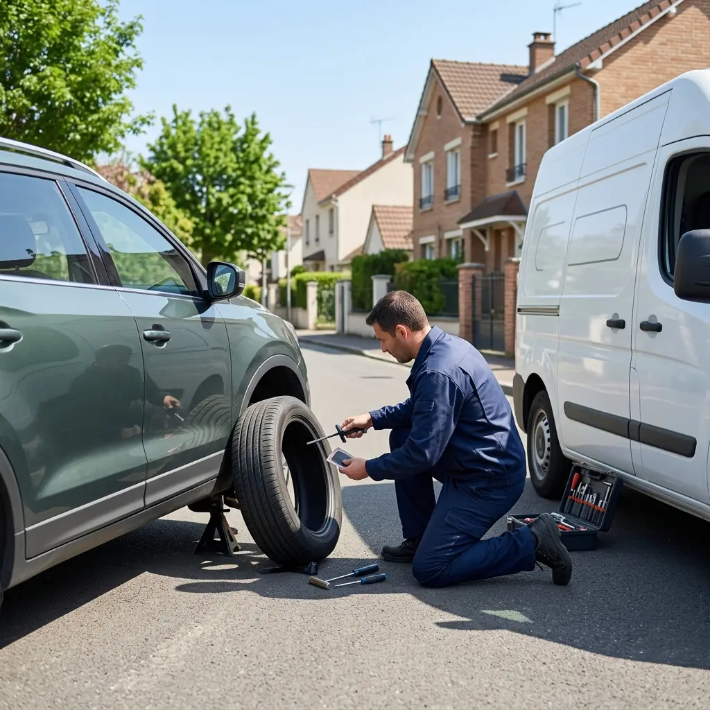 Dépannage crevaison Neuilly-Plaisance (93360)