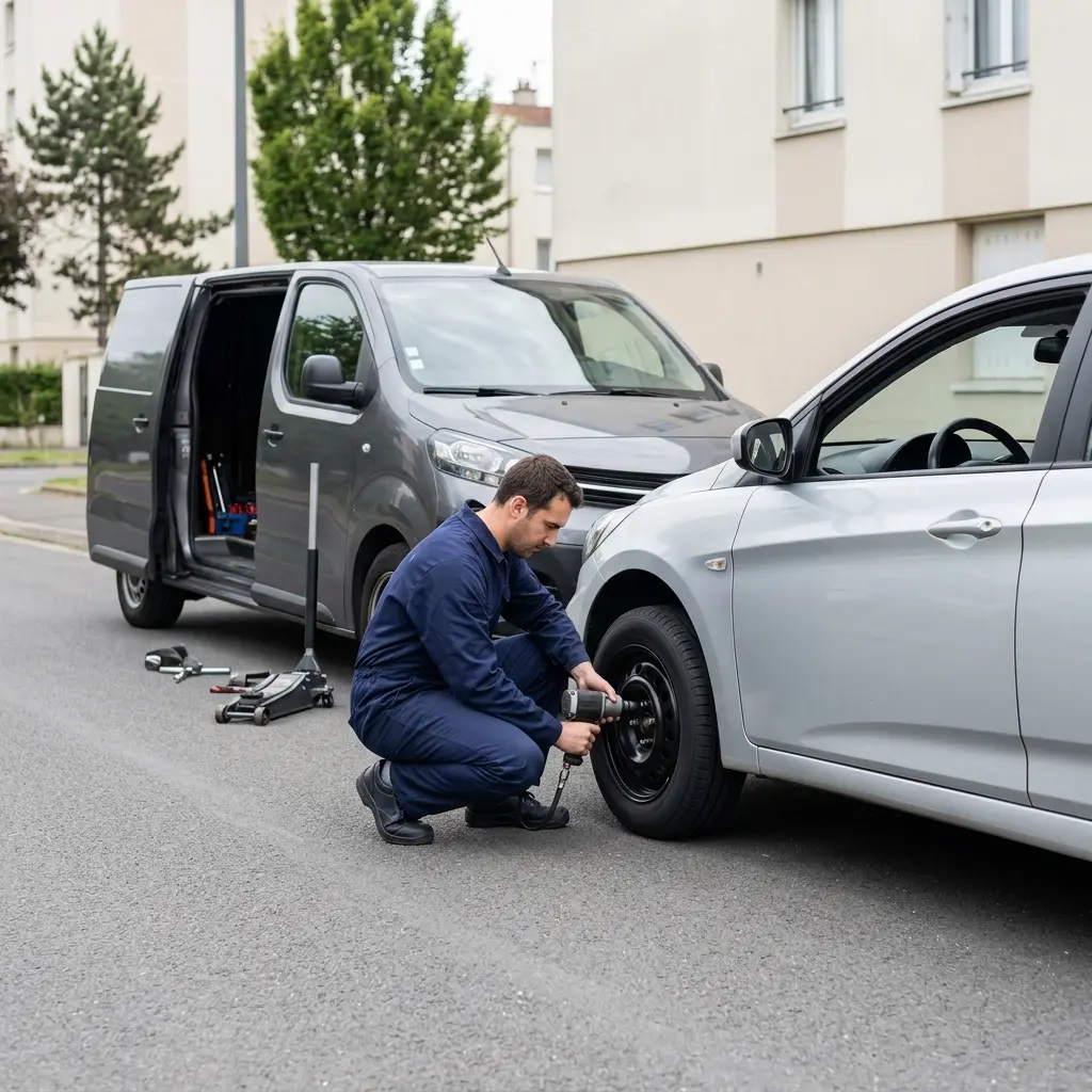 Dépannage crevaison Pierrefitte-sur-Seine (93380)