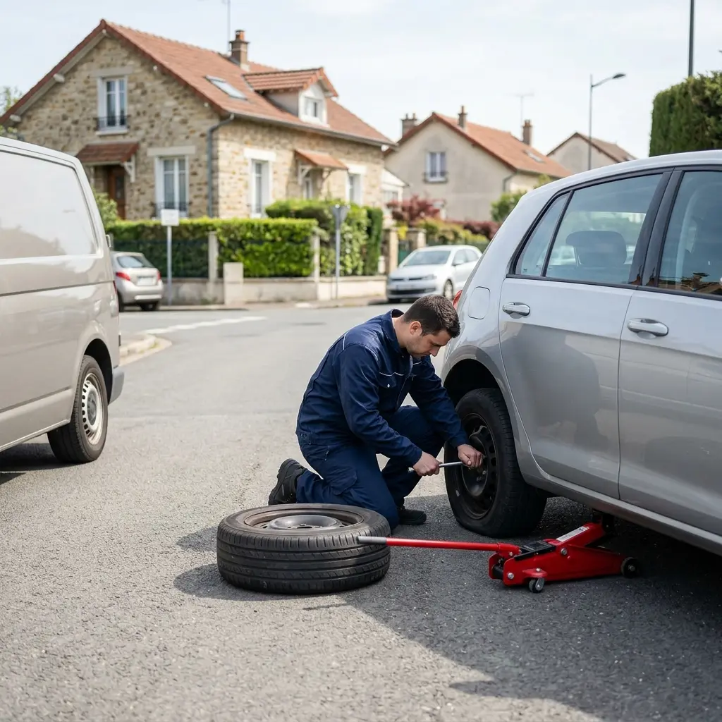 Dépannage crevaison Gournay-sur-Marne (93460)