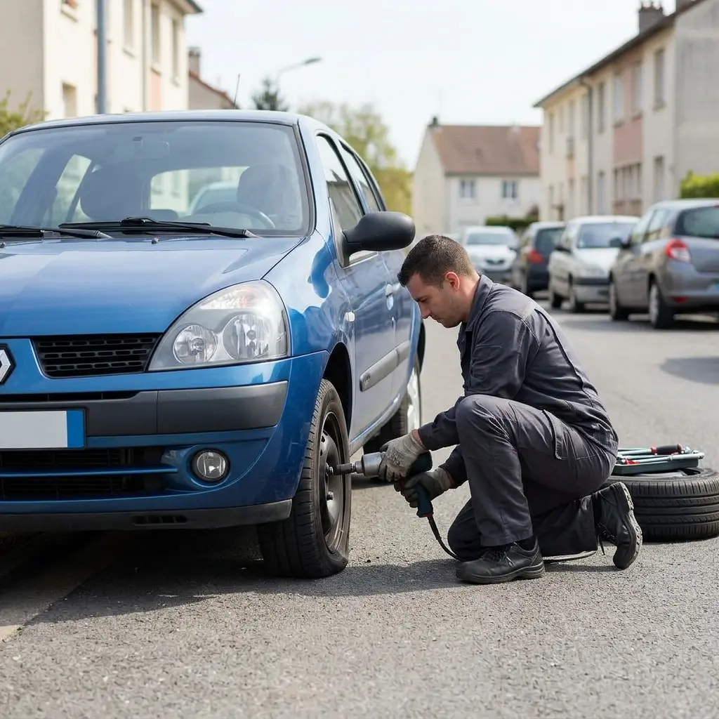 Comment réagir face à un pneu crevé à Aulnay-sous-Bois ?