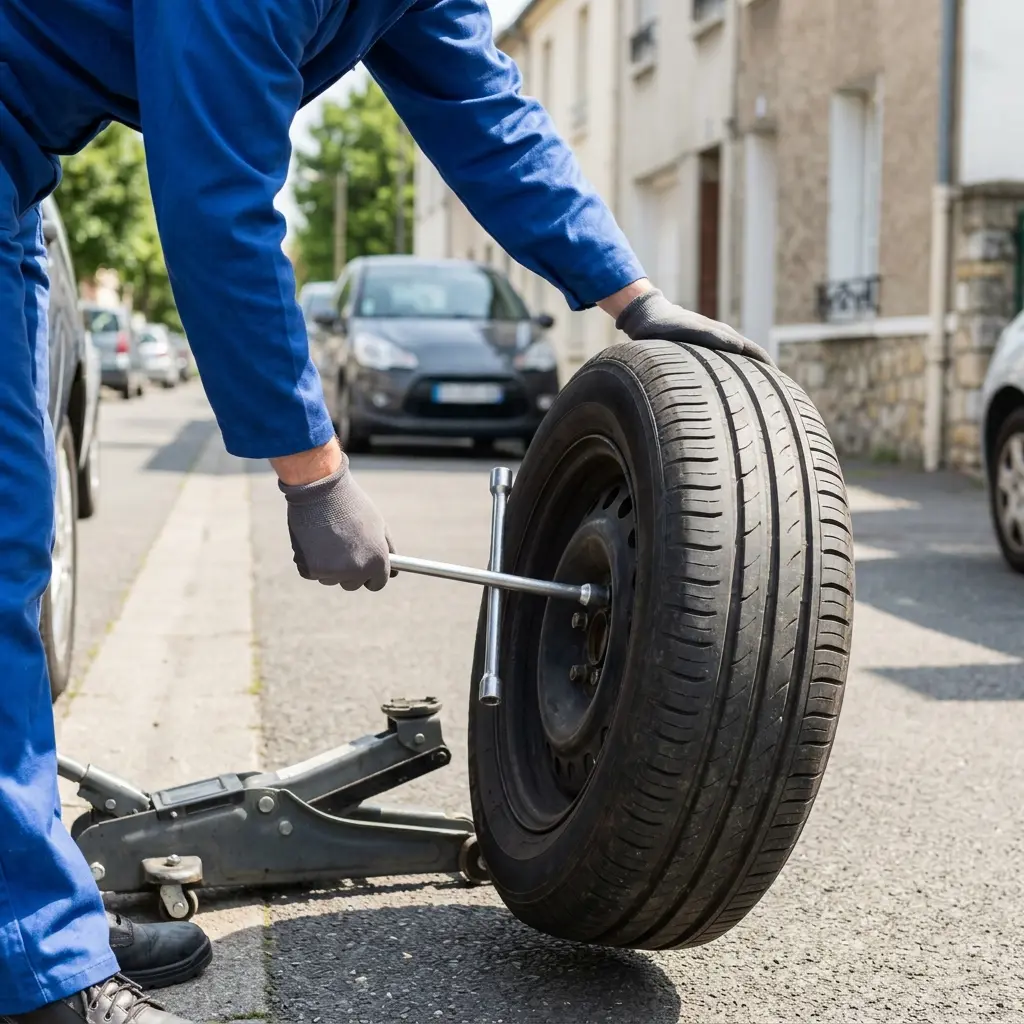 Dépannage crevaison Drancy (93700)