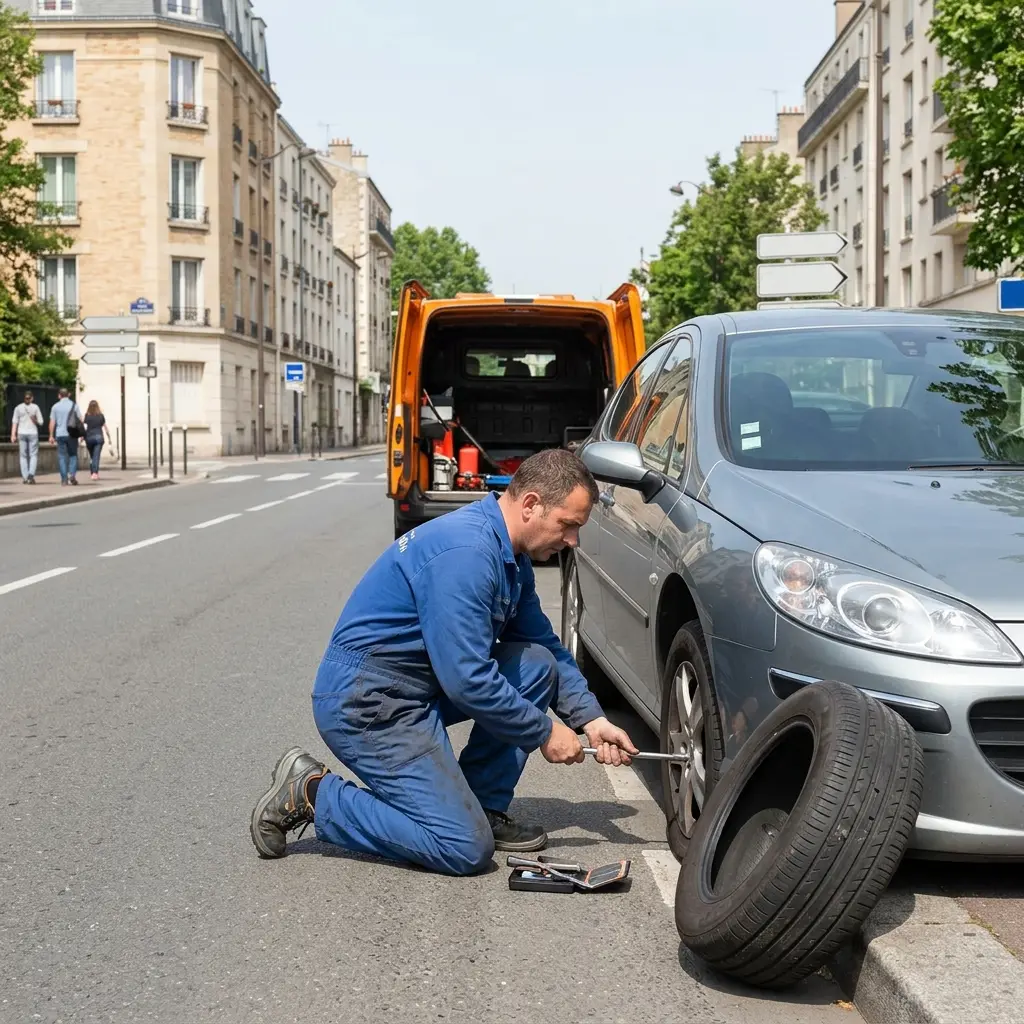 Dépannage crevaison Créteil (94000)
