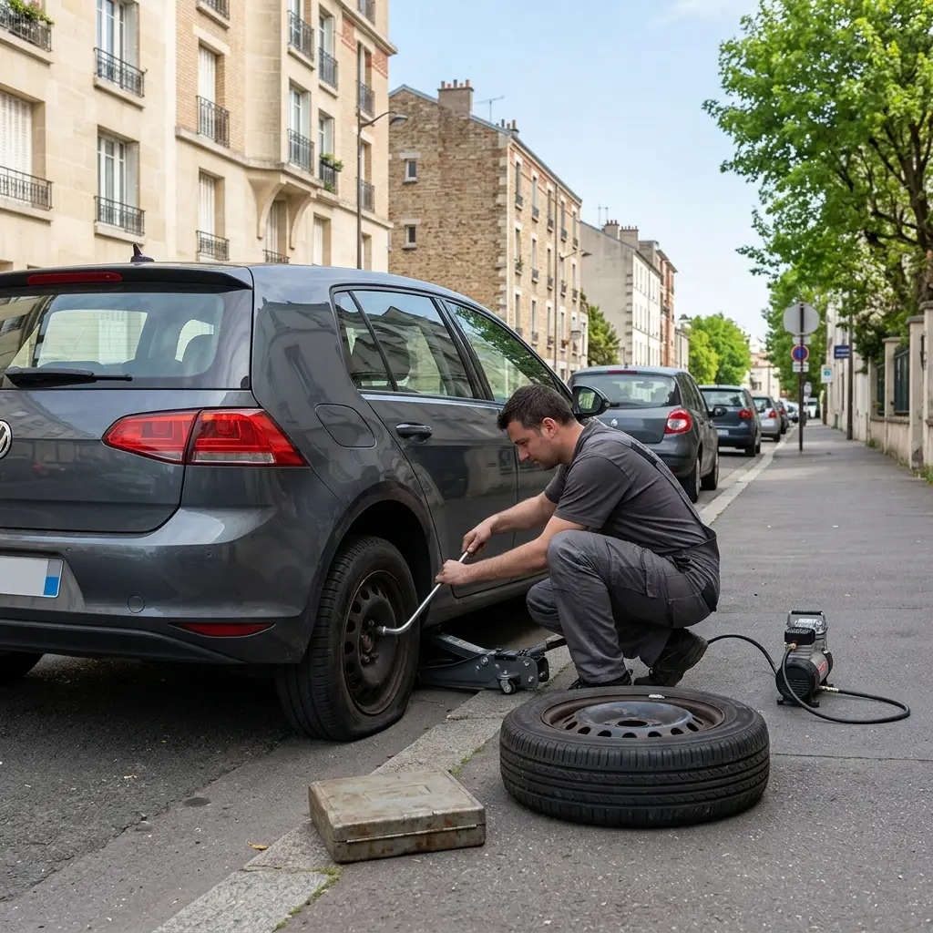Dépannage crevaison Ivry-sur-Seine (94200)