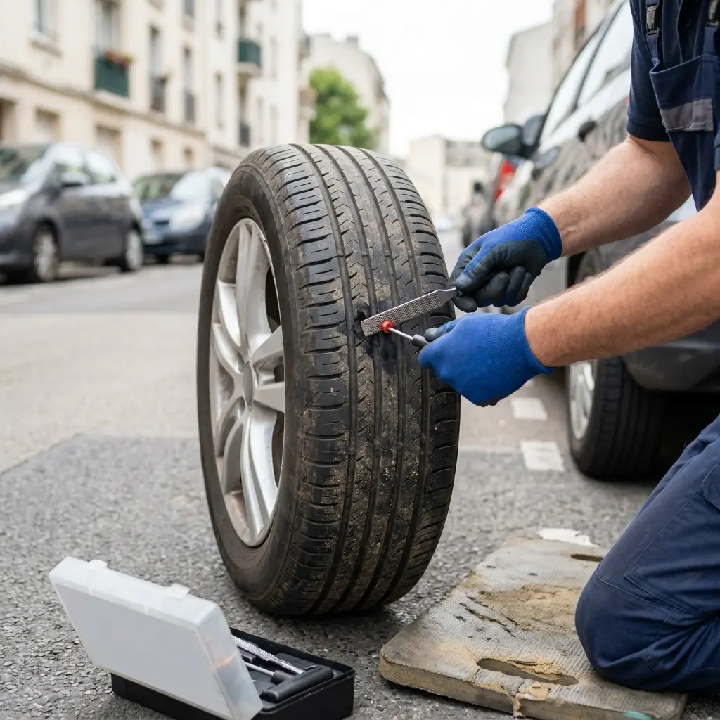 Une approche technique pour un remplacement de pneu réussi