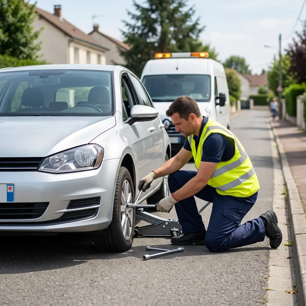 Diagnostic et réparation sur place