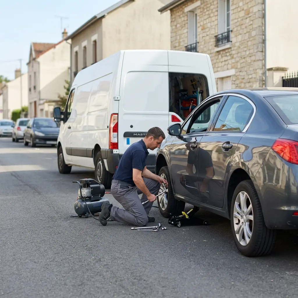 Dépannage crevaison Champigny-sur-Marne (94500)