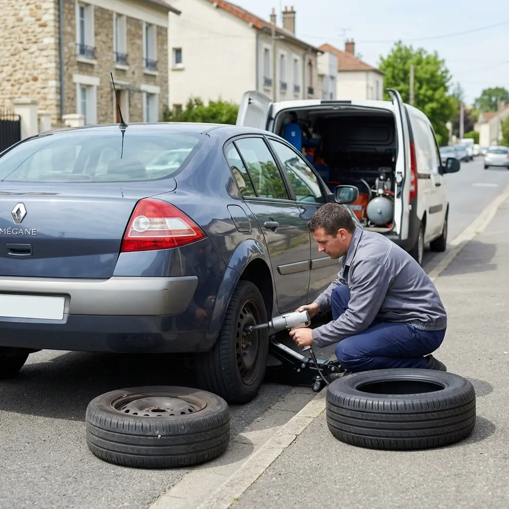 Notre approche pour un dépannage de pneu efficace