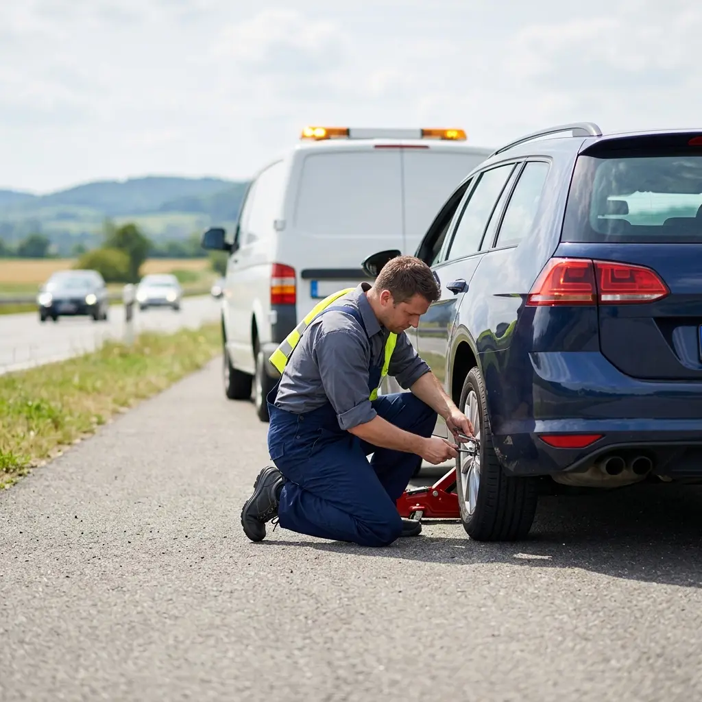 Comment réagir face à un pneu dégonflé à Noiseau ?