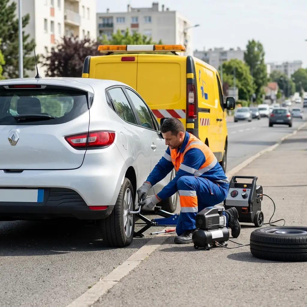 Une intervention technique et précise sur place