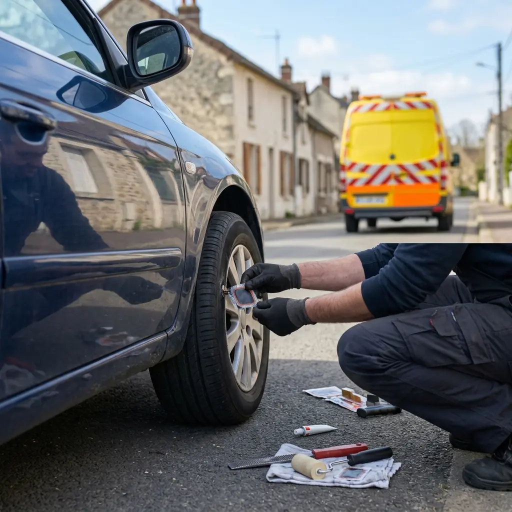 Une approche technique pour un remplacement de pneu sécurisé
