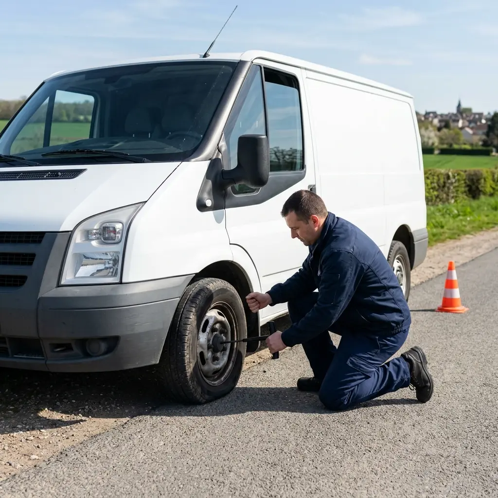 Les bons gestes à adopter lors d'une crevaison à Bernes-sur-Oise