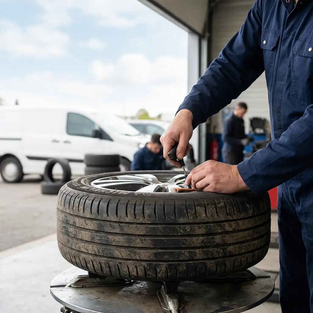 Les bons gestes à adopter lors d'une crevaison