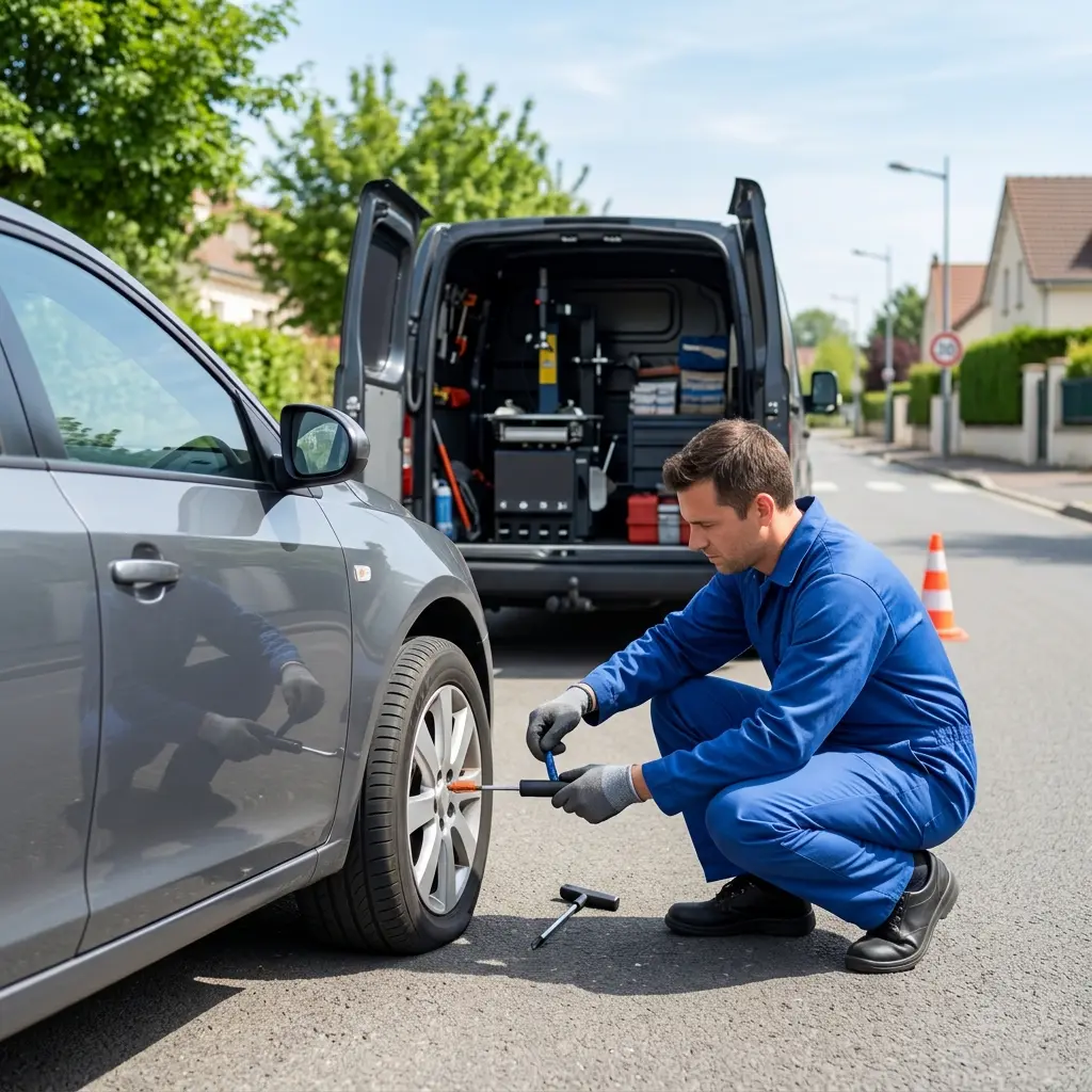 Diagnostic et réparation sur place