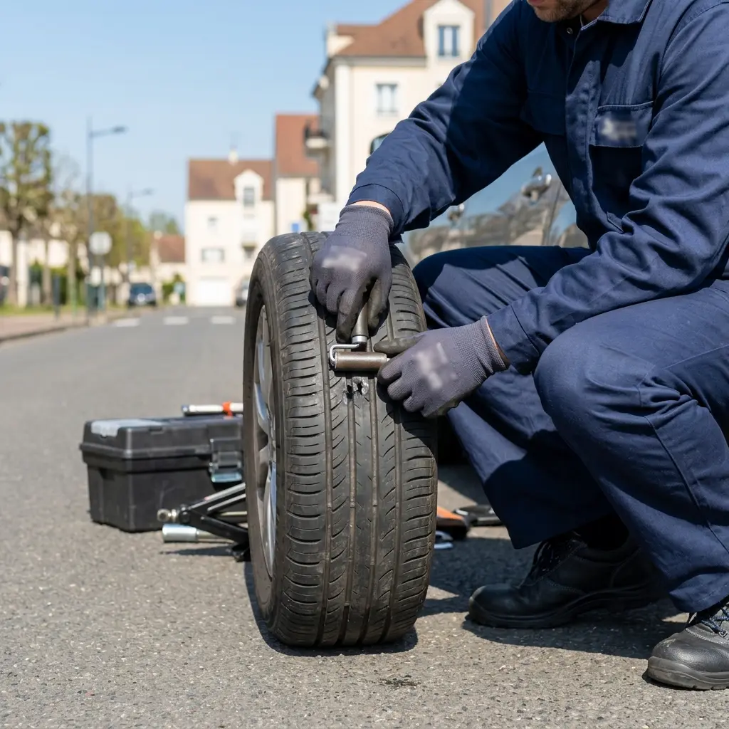 Notre approche pour un dépannage de pneu rapide