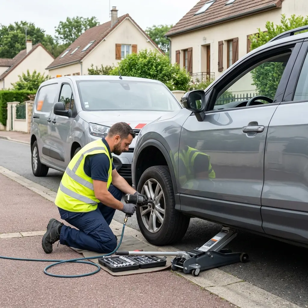 Notre approche pour un dépannage de pneu efficace