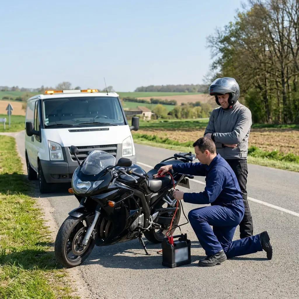 Les réflexes à adopter en cas de panne de deux-roues à Thourotte