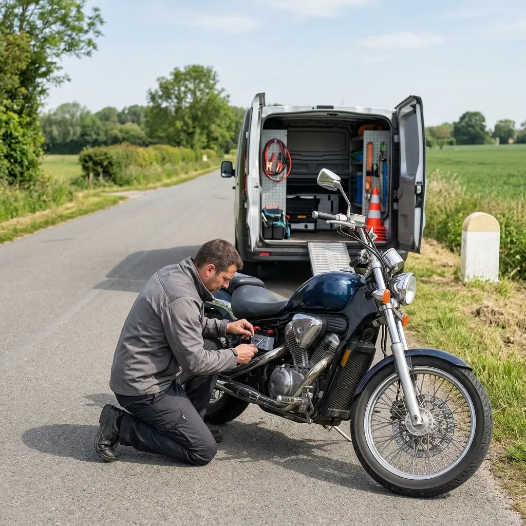 Dépannage moto Ribécourt-Dreslincourt (60170)