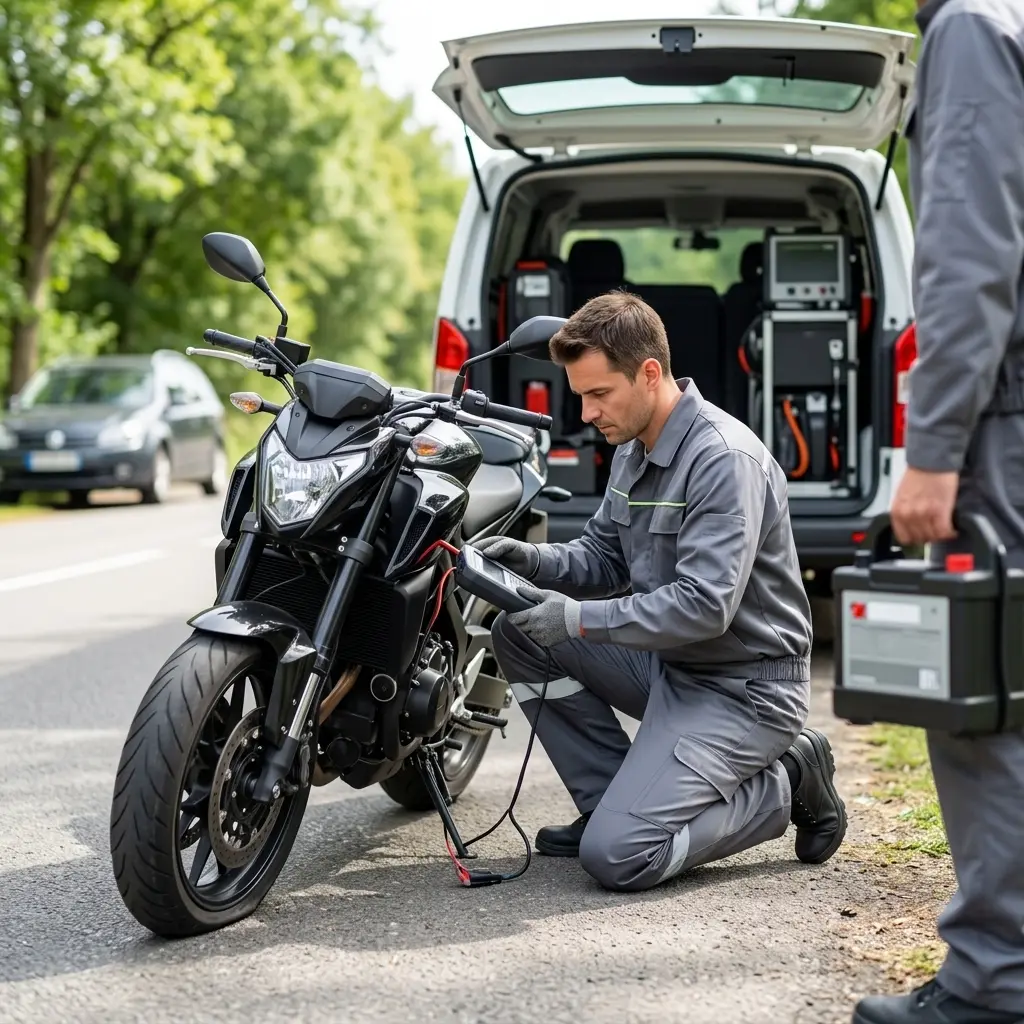 Comment réagir correctement lors d'une panne de moto à Nogent-sur-Oise ?