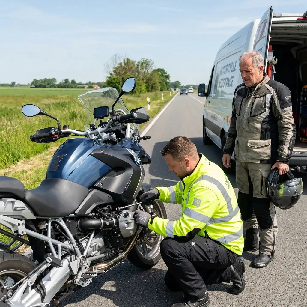 Les bons gestes en cas de panne de moto à Estrées-Saint-Denis