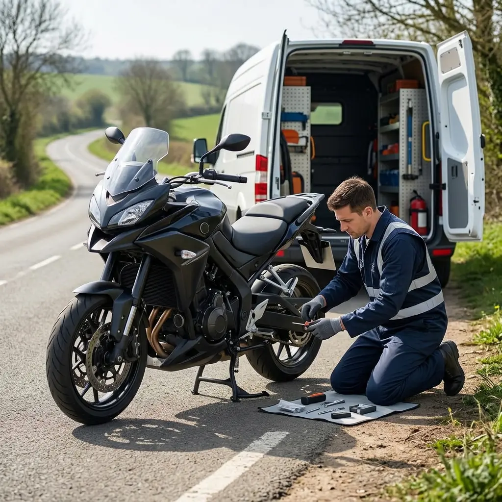 Une assistance moto fiable et rapide pour reprendre la route