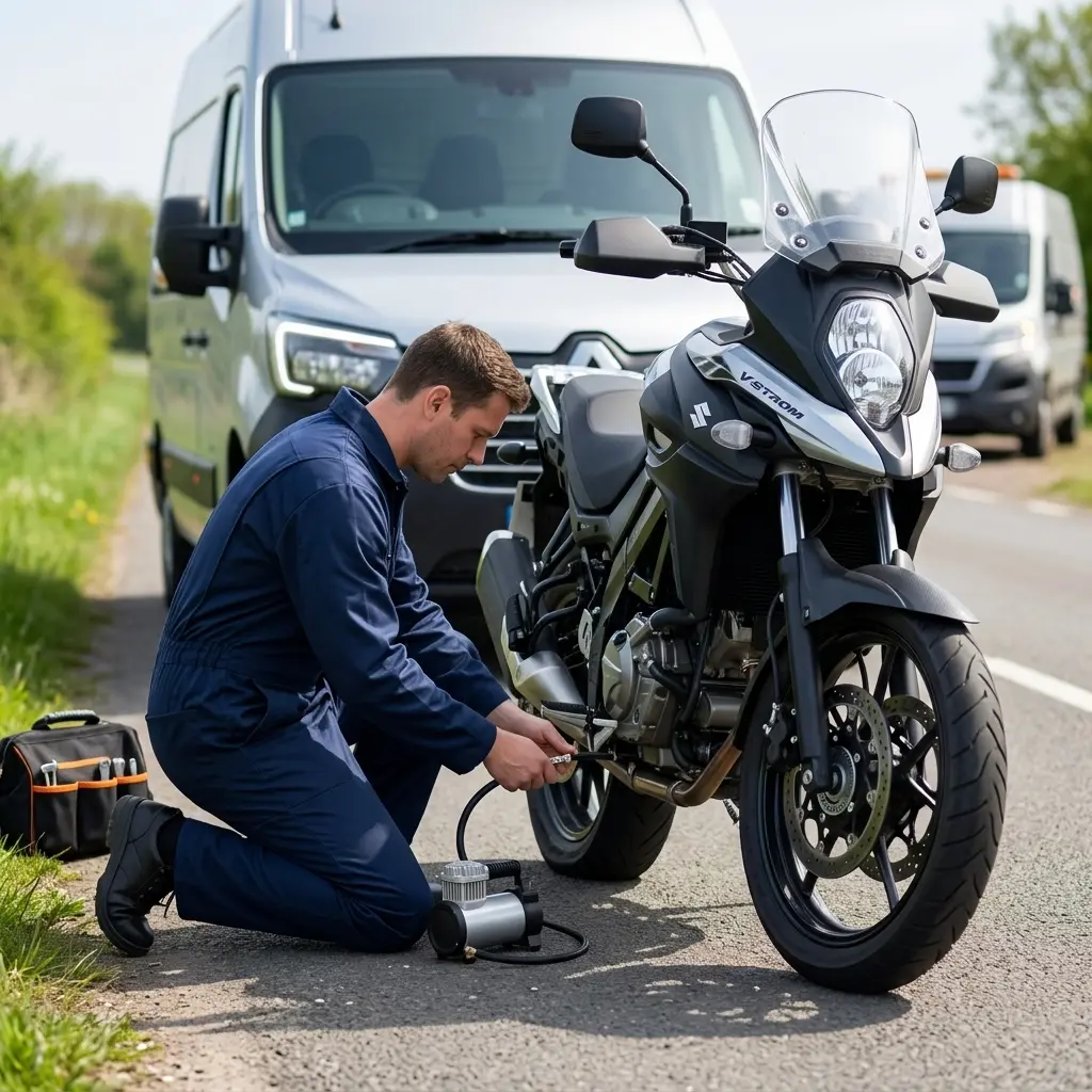 Besoin d'un dépannage moto rapide à Senlis ?
