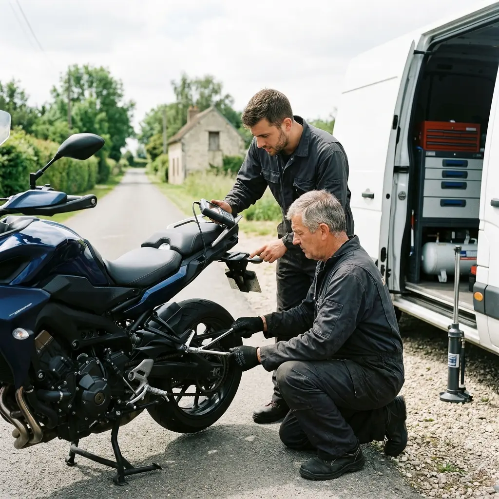 Comment nous traitons votre panne de moto