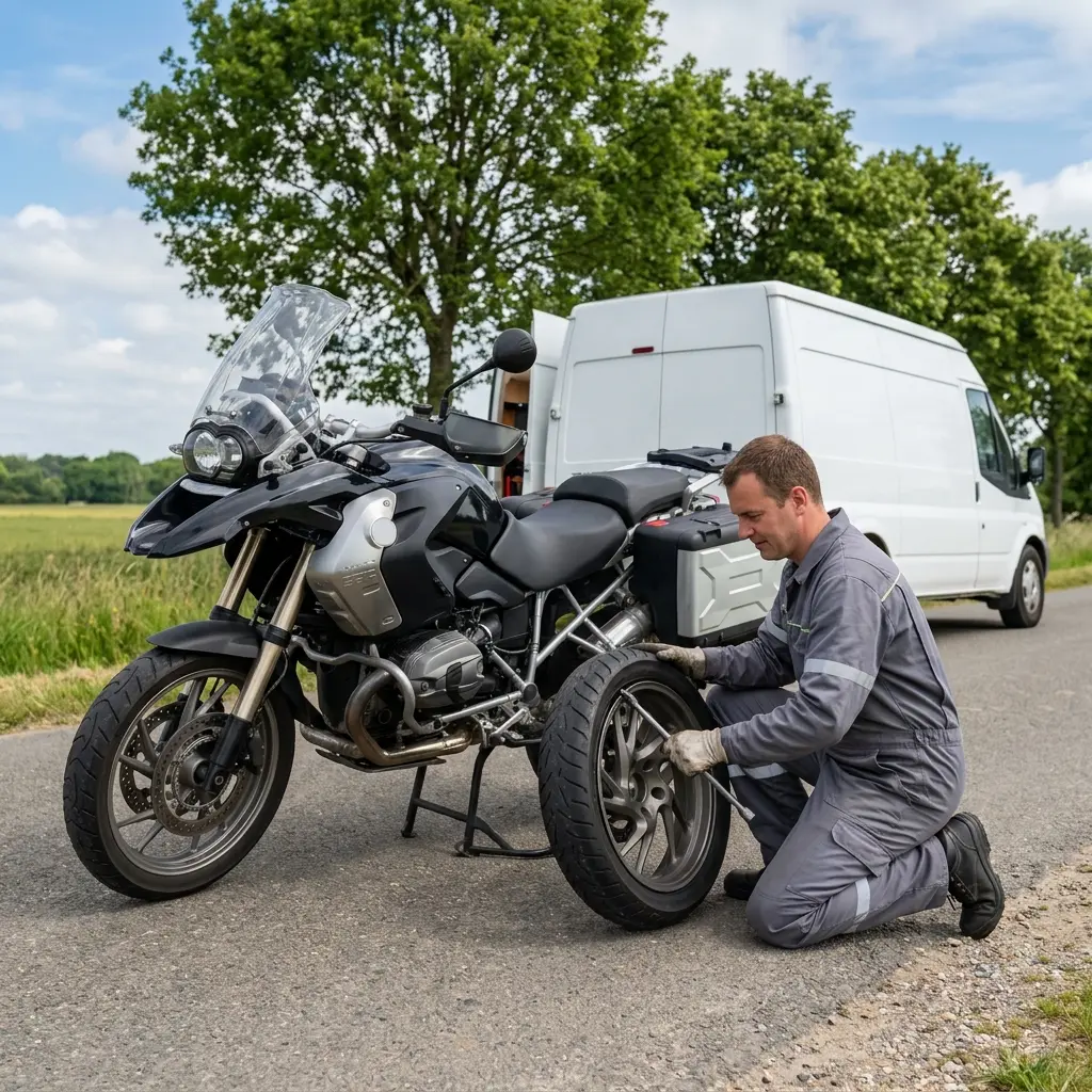 Un service de remorquage moto professionnel et transparent