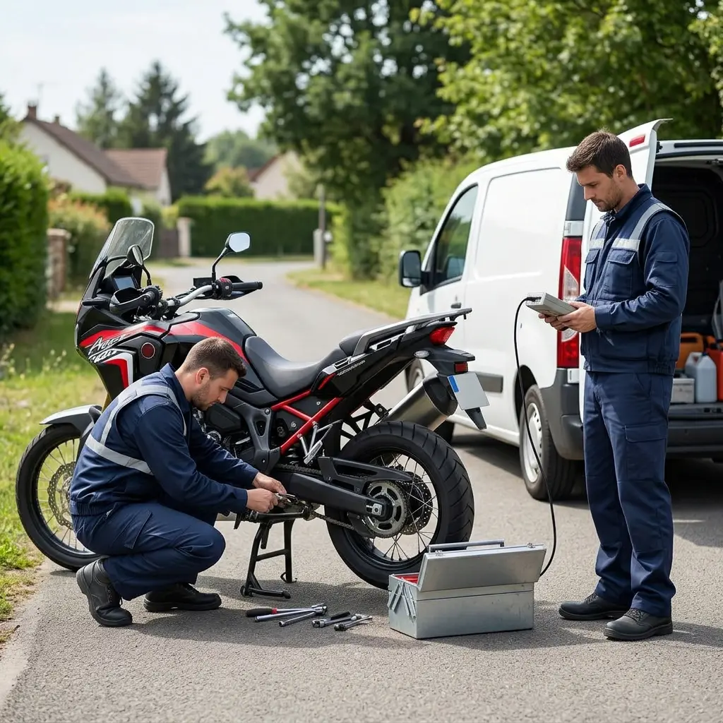 Dépannage moto Saint-Leu-d'Esserent (60340)